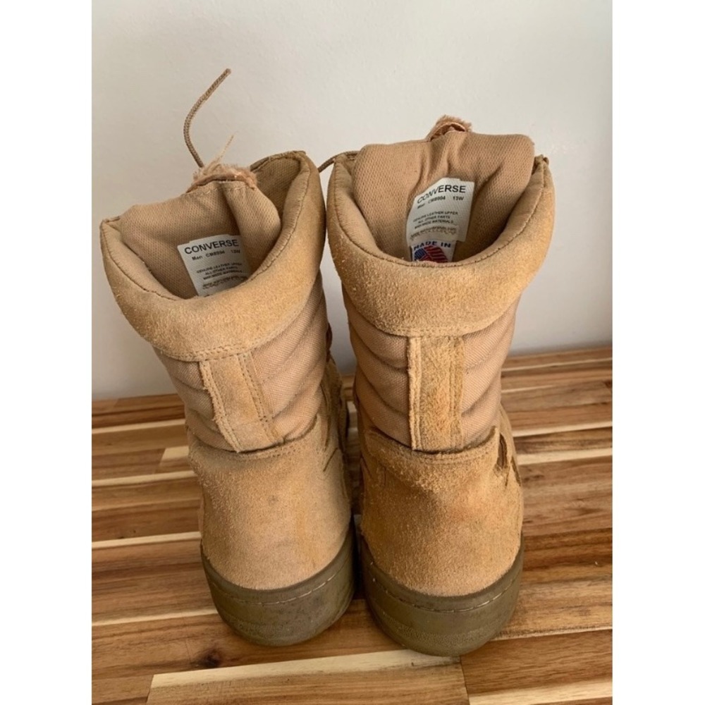 Converse CM8994 Tan Military Tactical Boots Mens 13W Vintage Retro Gorpcore - Picture 5 of 7